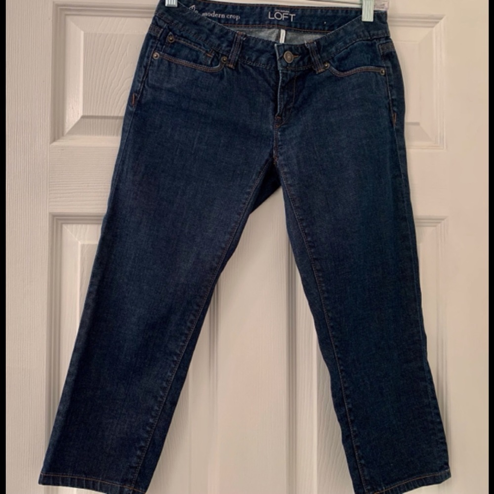 Ann Taylor Loft Crop Jeans